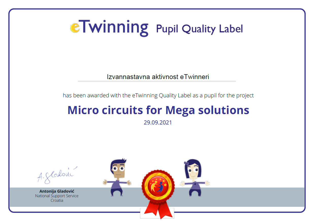 eTwinning QL - pupil